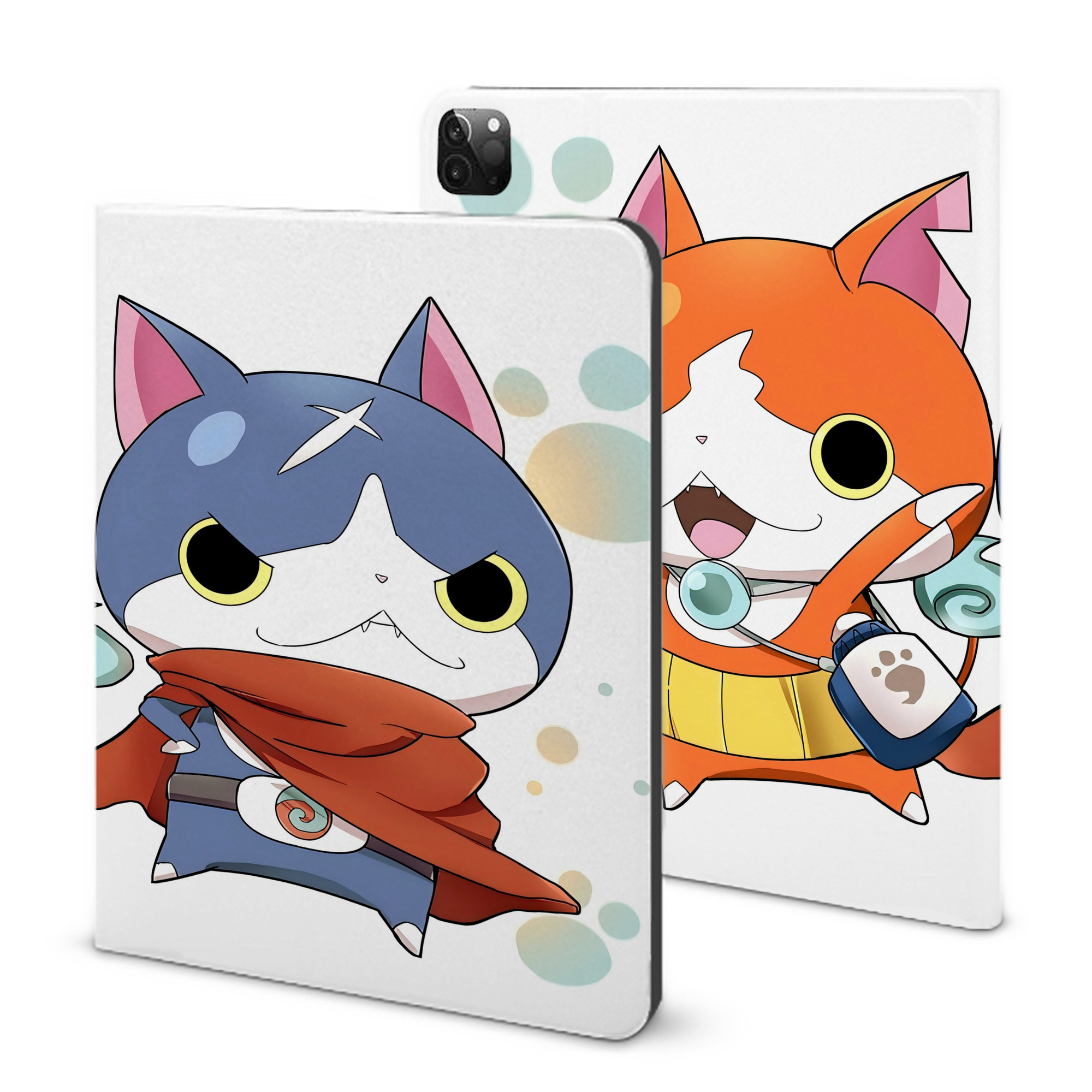 （画像用） 妖怪ウォッチ Yo-kai Watch IPadケース ペンホルダー付き ブックスタイルデザイン